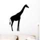 Giraffe Silhouette Wall Decal