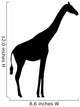 Giraffe Silhouette Wall Decal