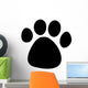 Dog Footprint Wall Decal