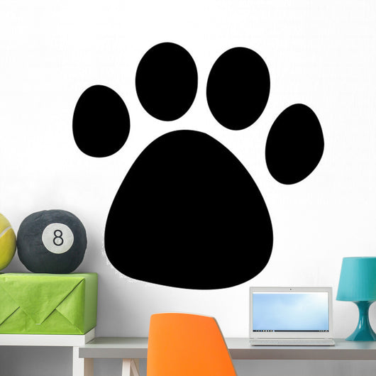 Dog Footprint Wall Decal