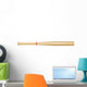 Wooden Baseball Bat Wall Decal Panoramic Wall Decal