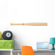 Wooden Baseball Bat Wall Decal Panoramic Wall Decal