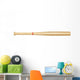 Wooden Baseball Bat Wall Decal Panoramic Wall Decal