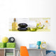 Relaxation Wellness Spa Wall Decal Panoramic Wall Decal