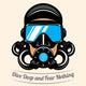Royal Scuba Diving Wall Decal