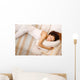 Comfy Female Napper Wall Decal