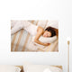 Comfy Female Napper Wall Decal