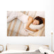 Comfy Female Napper Wall Decal