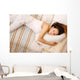 Comfy Female Napper Wall Decal