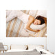 Comfy Female Napper Wall Decal