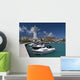 Zakynthos Harbor with Church Wall Decal