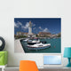 Zakynthos Harbor with Church Wall Decal