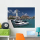 Zakynthos Harbor with Church Wall Decal
