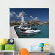 Zakynthos Harbor with Church Wall Decal
