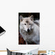 White Wolf Wall Decal