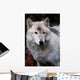 White Wolf Wall Decal