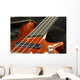 Bass Guitar Wall Decal