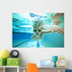 Kid Swimming Laps Wall Decal