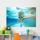 Kid Swimming Laps Wall Decal