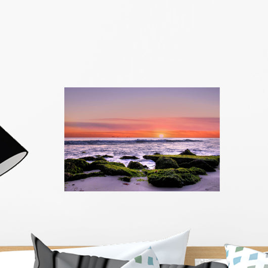 Sunset Beach Wall Decal
