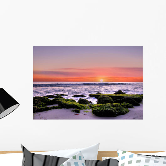 Sunset Beach Wall Decal