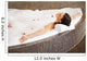Woman Relaxing Bubble Bath Wall Decal Design 1