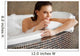 Beautiful Woman Takes Bubble Wall Decal