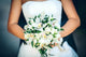 Bridal Bouquet with Red Wall Decal