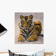 Portrait Bengal Tiger India Wall Decal