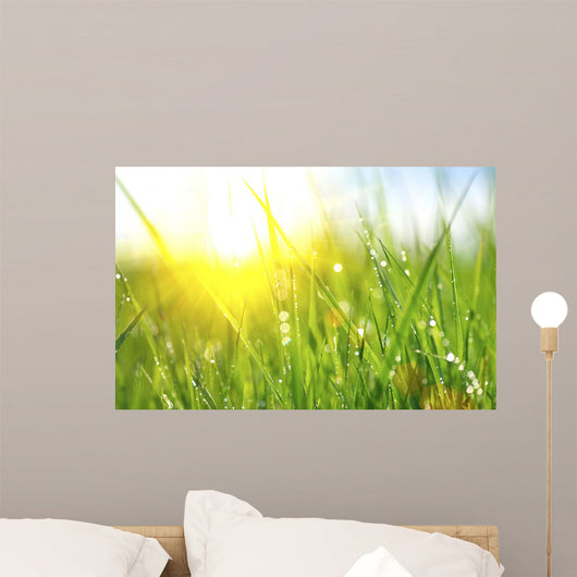 Grass Fresh Green Spring Wall Decal