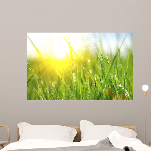 Grass Fresh Green Spring Wall Decal