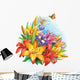 Arrangement Flowers Wall Decal