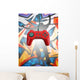 Game Controller W Clipping Wall Decal