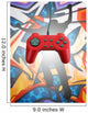 Game Controller W Clipping Wall Decal