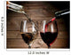 Red and White Wine Wall Decal
