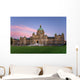 Parliament British Columbia Sunset Wall Decal