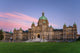 Parliament British Columbia Sunset Wall Decal