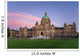 Parliament British Columbia Sunset Wall Decal