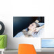 Masseur Massaging Face Beautiful Wall Decal