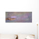 Male Reiki Healer with Wall Decal Panoramic Wall Decal