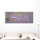 Male Reiki Healer with Wall Decal Panoramic Wall Decal