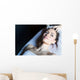 Portrait Beautiful Young Woman Wall Decal