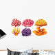 Coral Reef Wall Decal Sticker Set