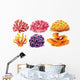 Coral Reef Wall Decal Sticker Set