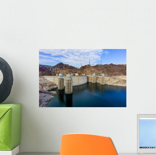 Hoover Dam Colorado River Wall Decal