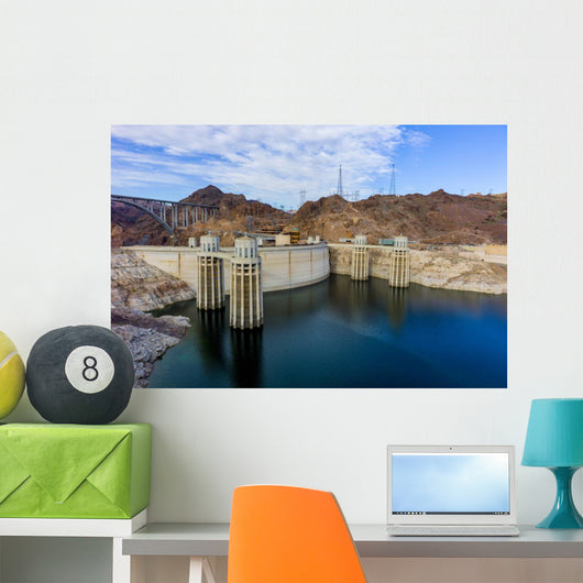 Hoover Dam Colorado River Wall Decal