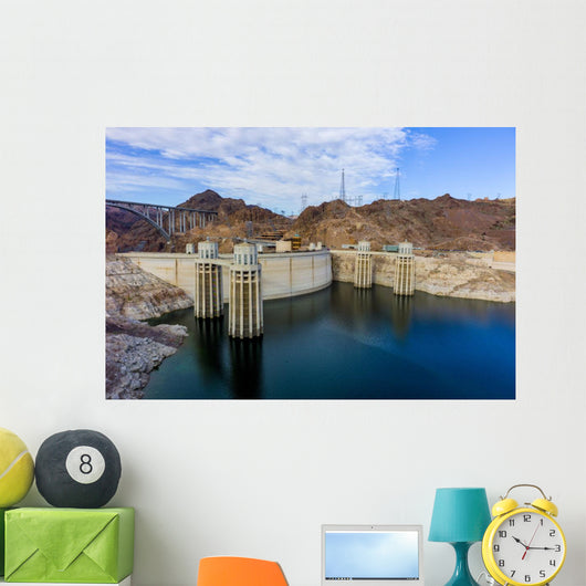 Hoover Dam Colorado River Wall Decal