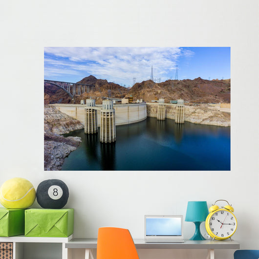 Hoover Dam Colorado River Wall Decal