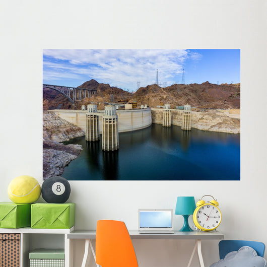 Hoover Dam Colorado River Wall Decal