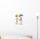 Two Engineers Thinking Wall Decal